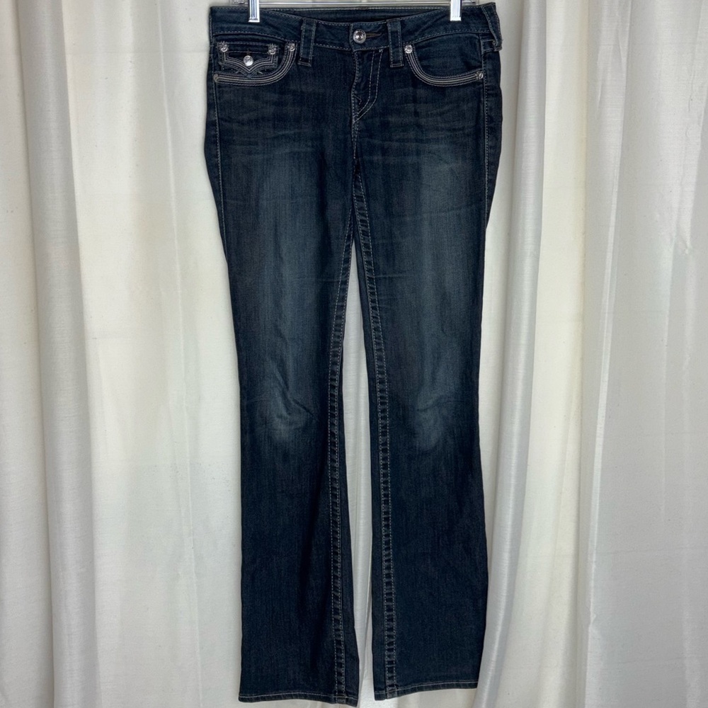 True Religion Boot Cut Horseshoe Zipper Fly Jeans